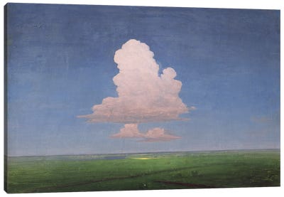 A Small Cloud Canvas Art Print