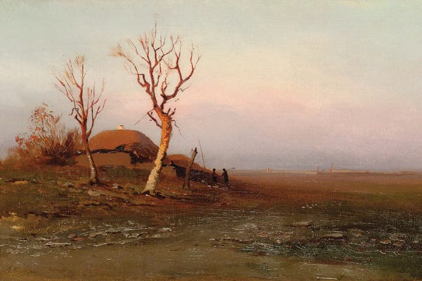 Arkip Ivanovic Kuindzi: Early Evening by Arkip Ivanovic Kuindzi