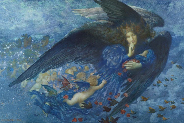 Night With Her Train Of Stars, 1912