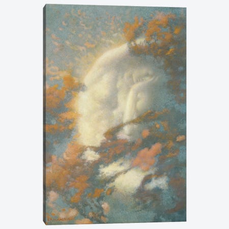 Pack Clouds Away And Welcome Day Canvas Print #BMN12903} by Edward Robert Hughes Canvas Print