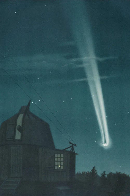 The Great Comet Of 1881 by Étienne Léopold Trouvelot wall art
