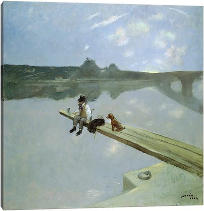The Fisherman, 1884  Canvas Art Print