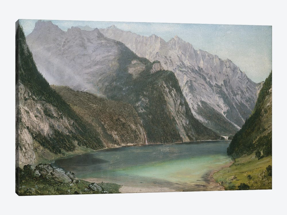 Alpine Lake by Frederic Edwin Church 1-piece Canvas Wall Art
