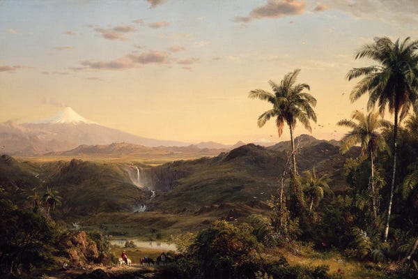 Volcanoes: Cotopaxi, 1855 by Frederic Edwin Church