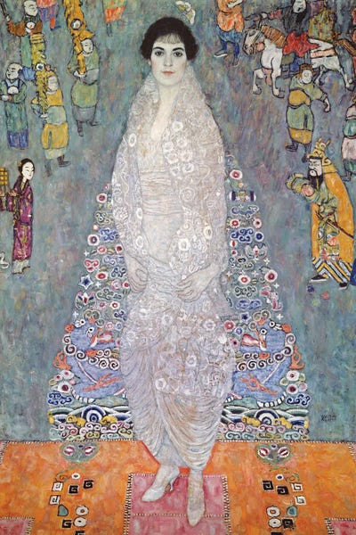 Portrait Of Baroness Elisabeth Bachofen-Echt, 1915-16 by Gustav Klimt framed canvas print