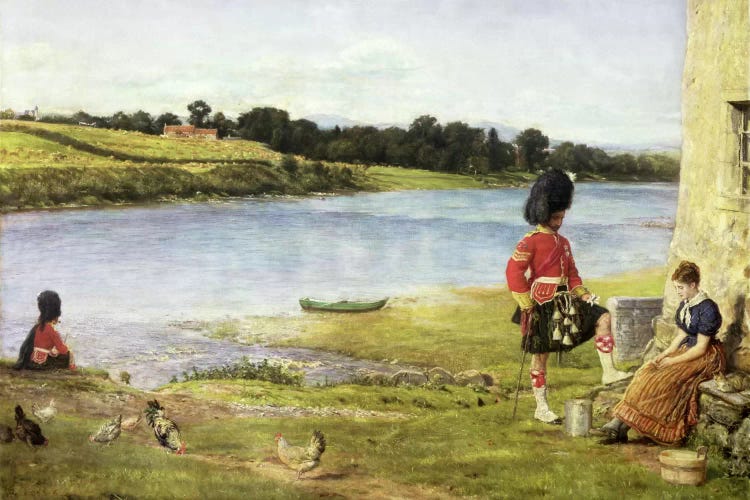 Flowing to the Sea, 1871  by Sir John Everett Millais wall art