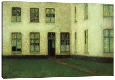 Corner Of The Beguines Houses, 1898 Canvas Art Print