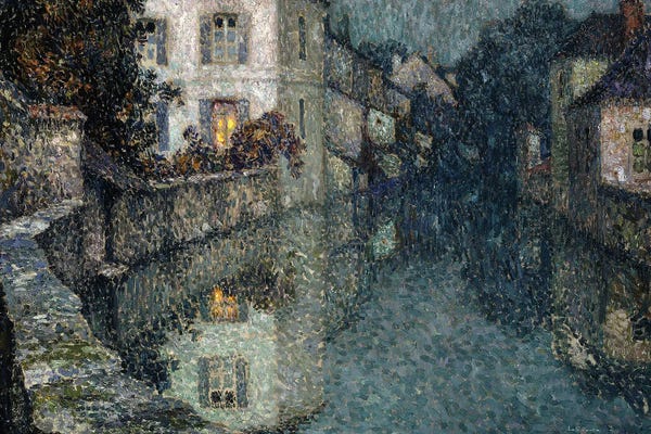 Houses On The Canal, Nemours