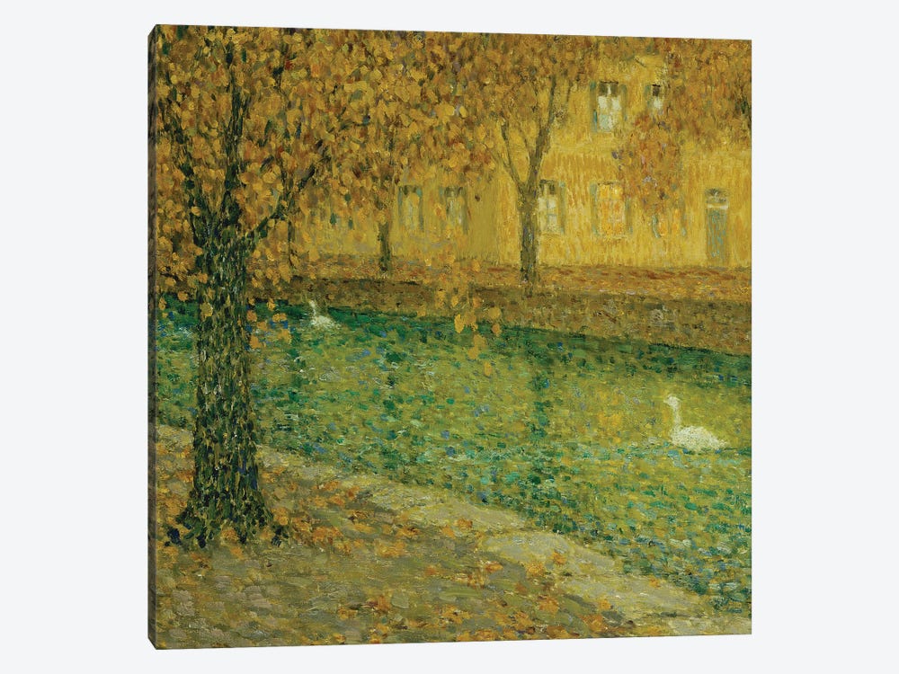Le Canal, Annecy, 1936 by Henri Eugene Augustin Le Sidaner 1-piece Canvas Print