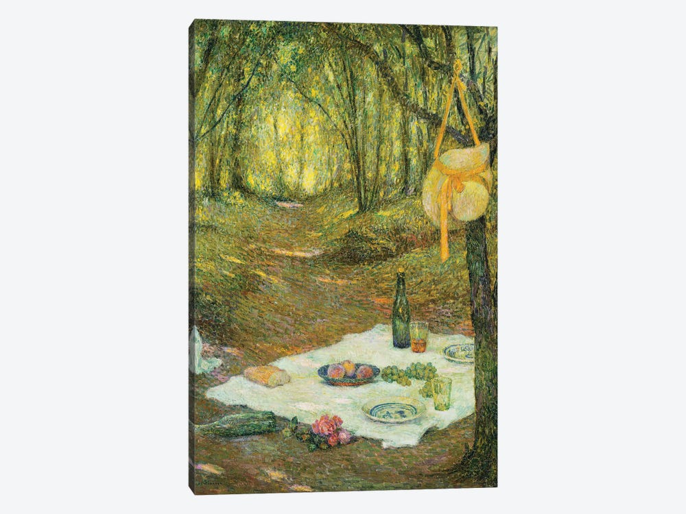 Le Gouter Sous Bois, Gerberoy, 1925 by Henri Eugene Augustin Le Sidaner 1-piece Canvas Artwork