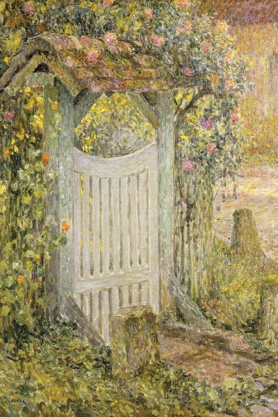Henri Eugene Augustin Le Sidaner: Le Pothuis, Gerberoy, 1927 by Henri Eugene Augustin Le Sidaner