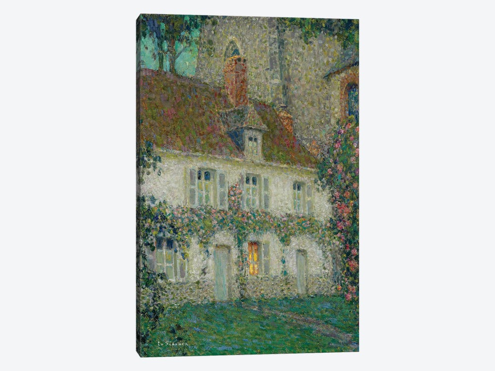 The Artist'S House At Gerberoy, 1932 by Henri Eugene Augustin Le Sidaner 1-piece Canvas Artwork
