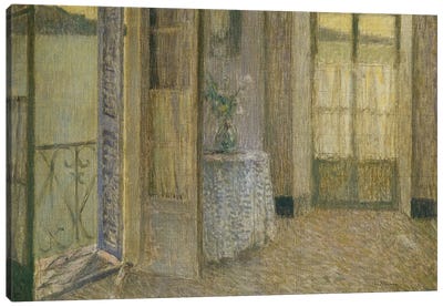 The Blue Room, Villefranche Sur Mer Canvas Art Print - Post-Impressionism Art