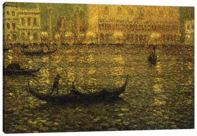 The Ducal Palace, 1915 Canvas Art Print - Post-Impressionism Art