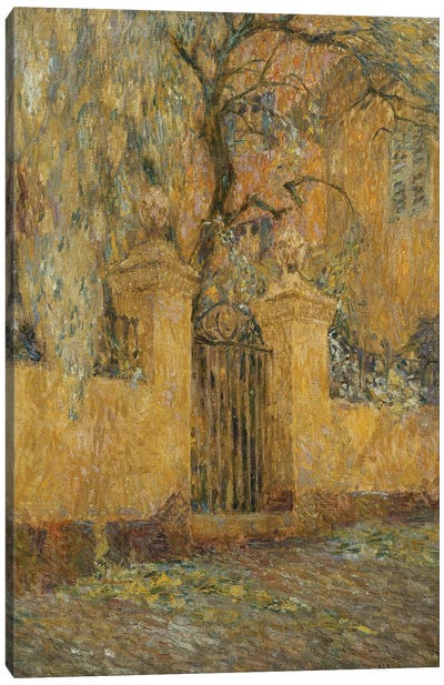 The Gate Canvas Art Print - Post-Impressionism Art