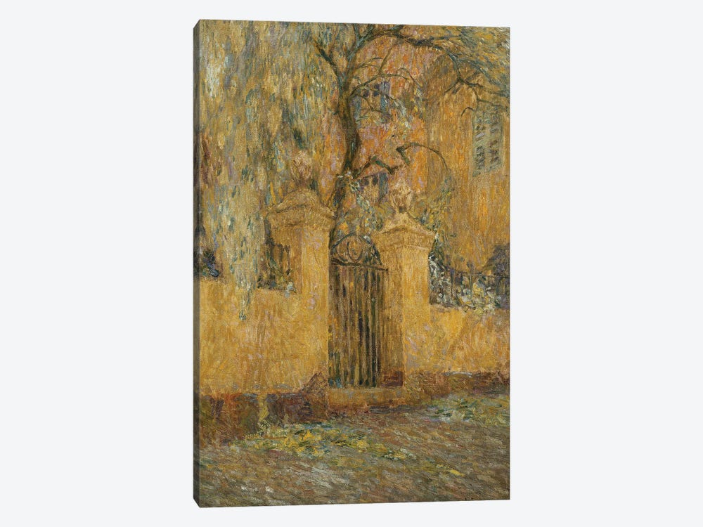The Gate by Henri Eugene Augustin Le Sidaner 1-piece Canvas Art Print