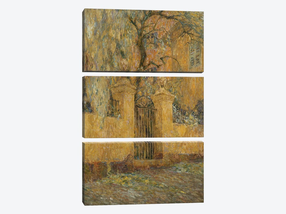 The Gate by Henri Eugene Augustin Le Sidaner 3-piece Art Print