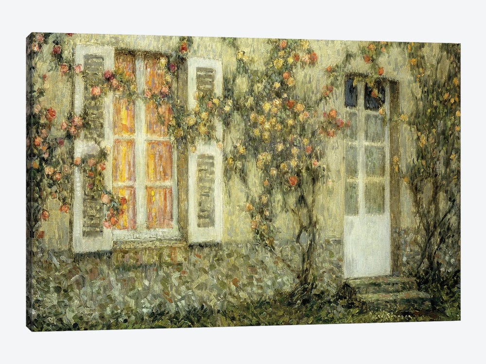 The House Of Roses, 1936 by Henri Eugene Augustin Le Sidaner 1-piece Art Print