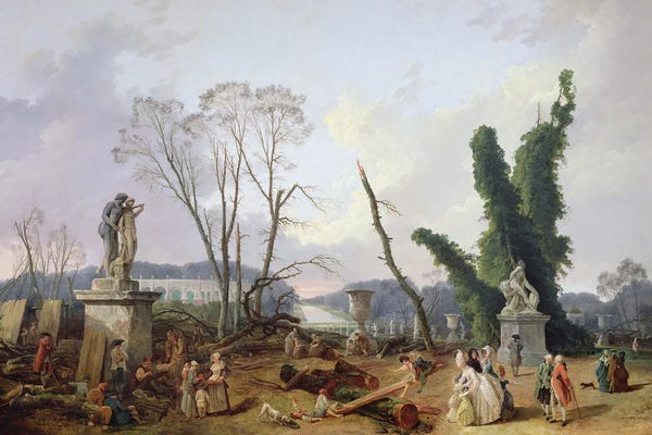 Versailles: The Gardens Of Versailles by Hubert Robert