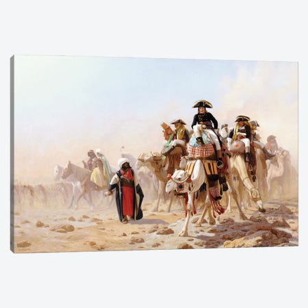 Napoleon And His General Staff Canvas Print #BMN12979} by Jean Leon Gerome Canvas Art