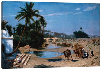 The Caravan Canvas Art Print - Camel Art