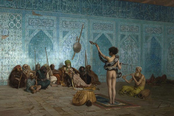 Jean Leon Gerome: The Snake Charmer, C.1879 by Jean Leon Gerome