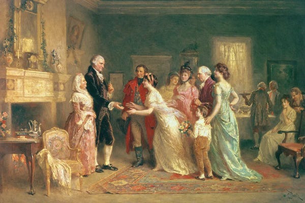 George Washington: Washington's Birthday, 1798 by Jean Leon Gerome Ferris