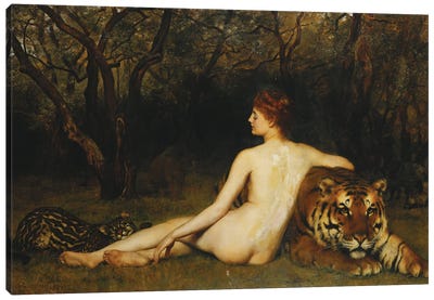 Circe, 1885 Canvas Art Print - Wild Cat Art