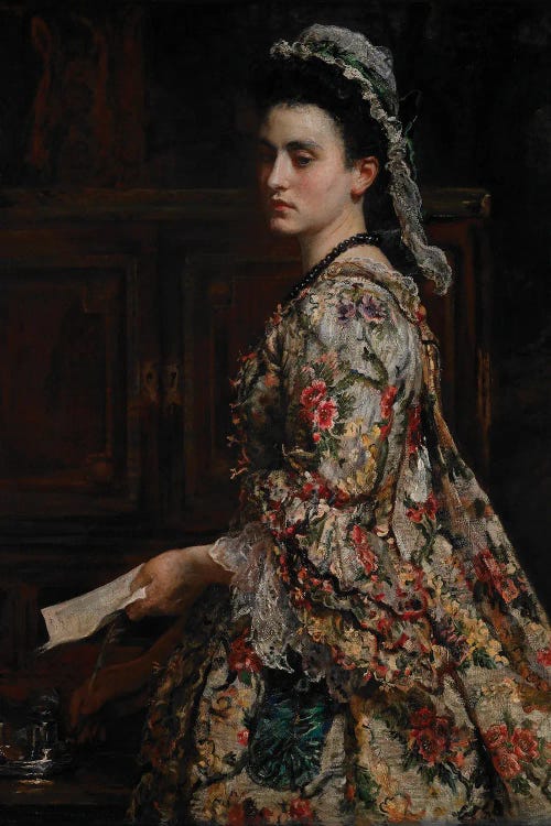 Vanessa, 1868 by Sir John Everett Millais wall art