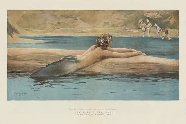 Mermaids: The Little Sea Maid by John Reinhard Weguelin