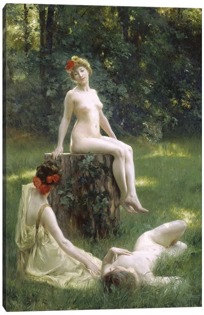 The Glade, 1900 Canvas Art Print