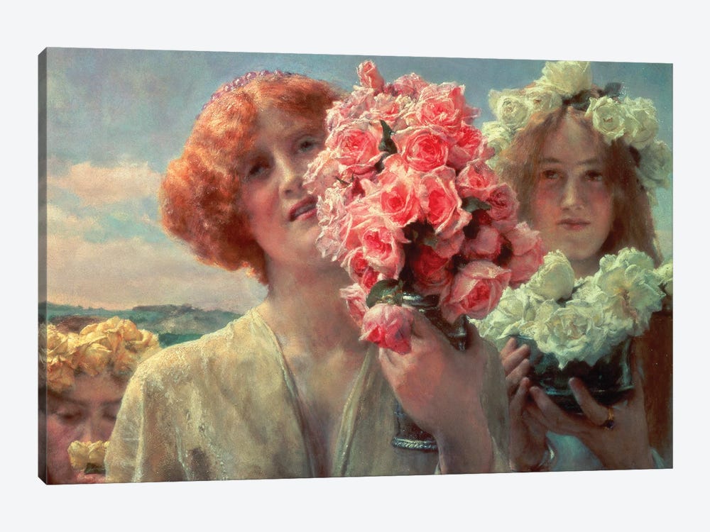 Summer Offering, 1911 by Sir Lawrence Alma-Tadema 1-piece Canvas Art