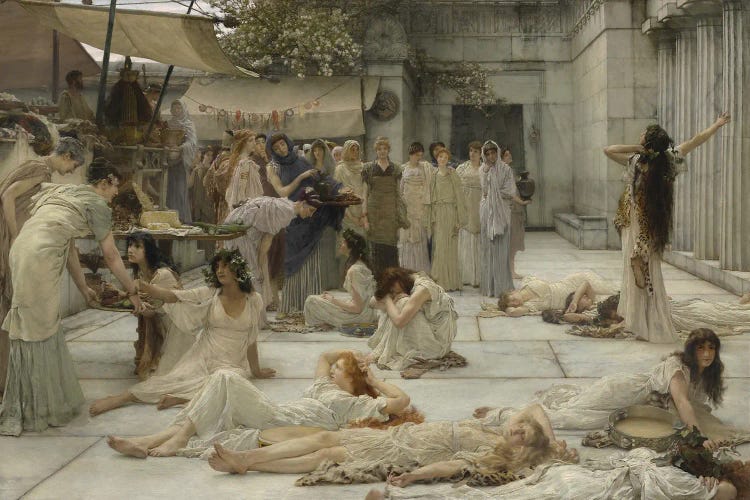 The Women Of Amphissa, 1887