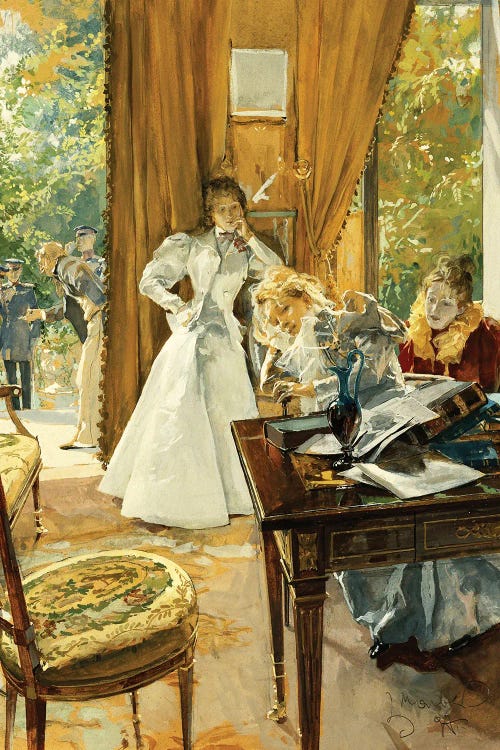 In The Drawing Room, 1897