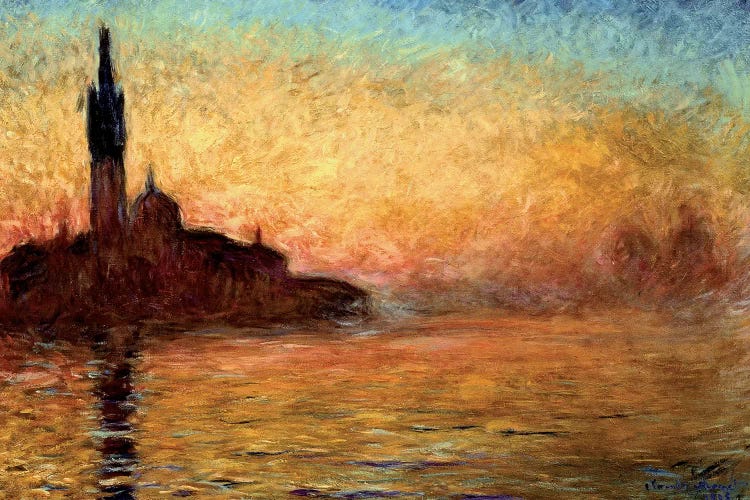 View Of San Girogio Maggiore, Venice By Twilight, 1908 (Bridgestone Museum Of Art)