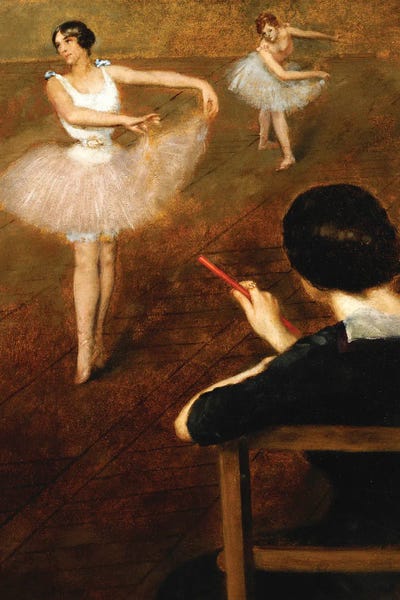 Ballet: The Ballet Lesson by Pierre Carrier-Belleuse