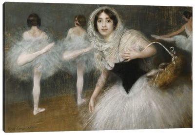 The Dancers; Canvas Art Print