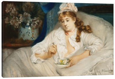 Waking Up; Le Reveil, 1885 Canvas Art Print
