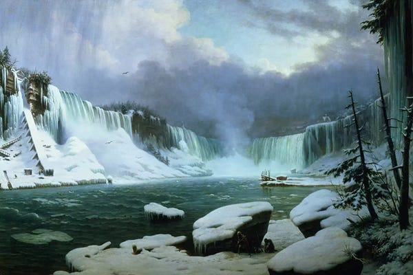 Canada: Niagara Falls  by Hippolyte Victor Valentin Sebron