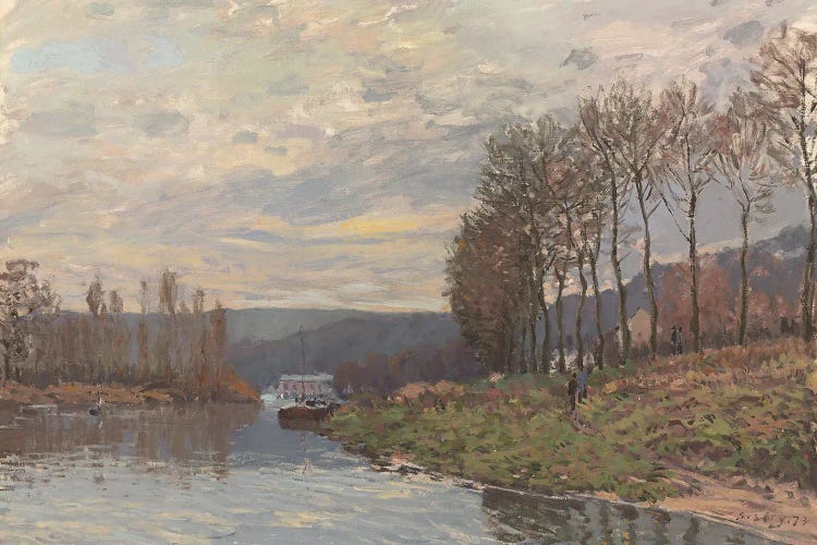 La Seine à Bougival, 1873