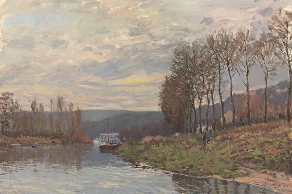La Seine à Bougival, 1873