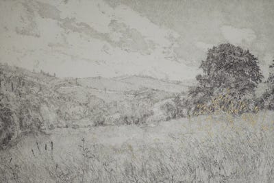 Golden Day, 2016 by Angus Hampel art print