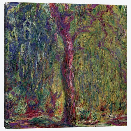 Weeping Willow, 1918-19  Canvas Print #BMN1305} by Claude Monet Canvas Art