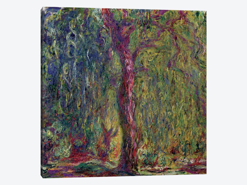 Weeping Willow, 1918-19  by Claude Monet 1-piece Canvas Artwork