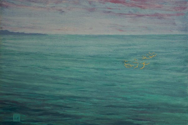 Angus Hampel: Heading Home, 2017 by Angus Hampel