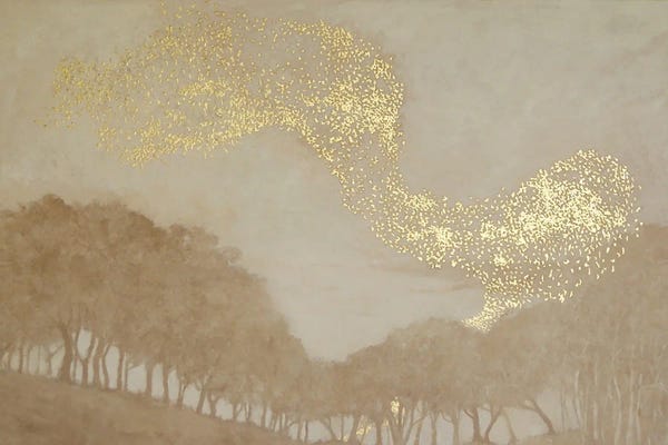Angus Hampel: Murmuration Of Light, 2015 by Angus Hampel