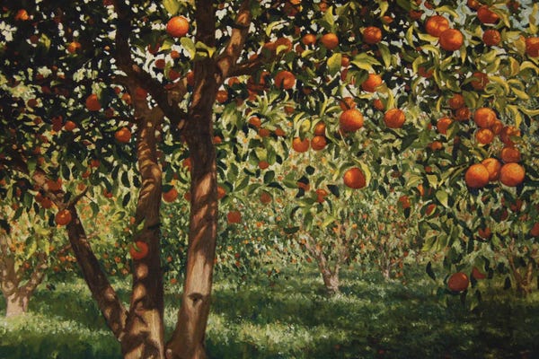 Angus Hampel: Silence Under The Oranges II, 2012 by Angus Hampel