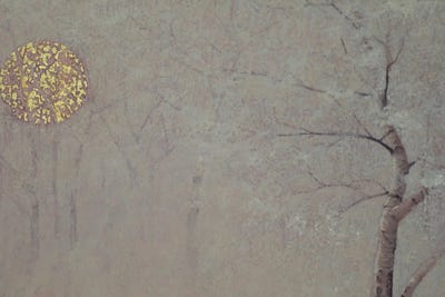 Silence, 2017 by Angus Hampel canvas print