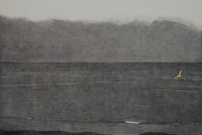 Silent Flight, 2017 by Angus Hampel art print