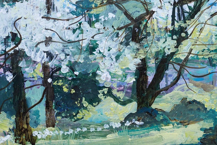 Blossom Trees, Paxton, 2021 by Ann Oram wall art